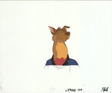 All Dogs Go To Heaven TV Production Animation Cel n Drawing Bluth 1996-8 A851