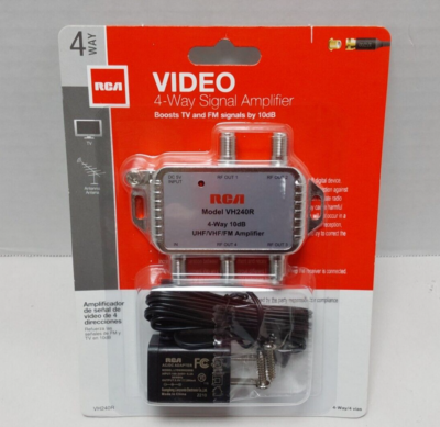 Rca Antenna Booster RCA Vhf Amplifier VH140R Way Video Signal