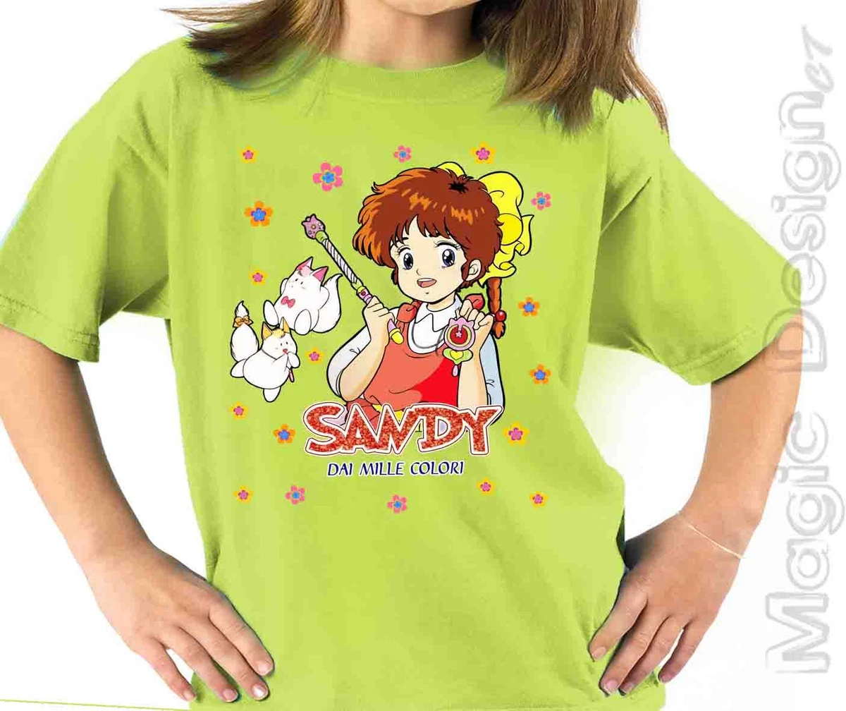 tshirt Sandy dai mille colori Mahou Mahou no Idol Pastel Yumi