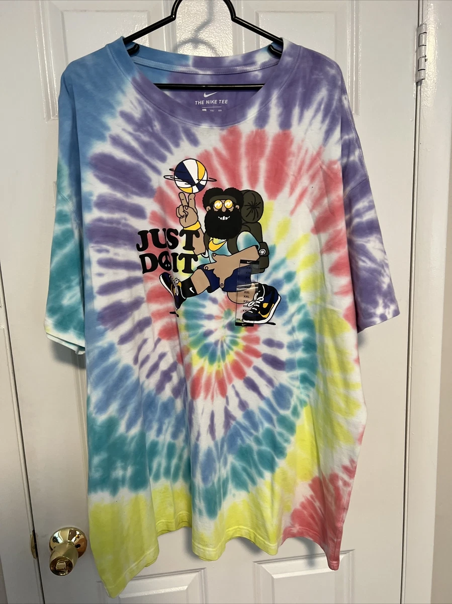 Tie dye cheap nike tee