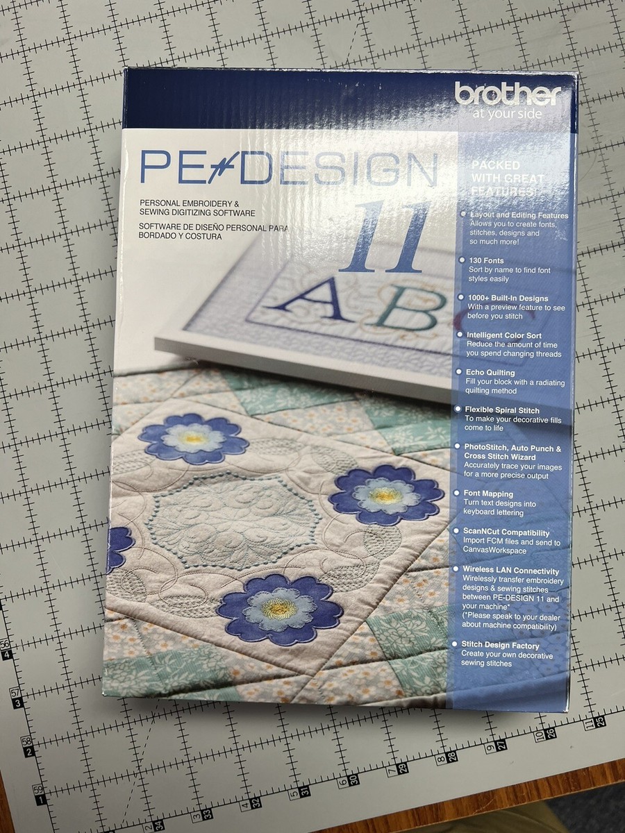 Embroidery Pattern Software Brother PE Design Plus 2 Embroidery