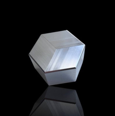 Sechseck Puzzle Box - Einzigartiges Luxus eloxiertes Aluminium Puzzle von Wil Strijbos