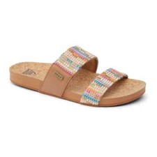 Reef Cushion Vista Sandals - Women's - 7 / Beachy/Woven