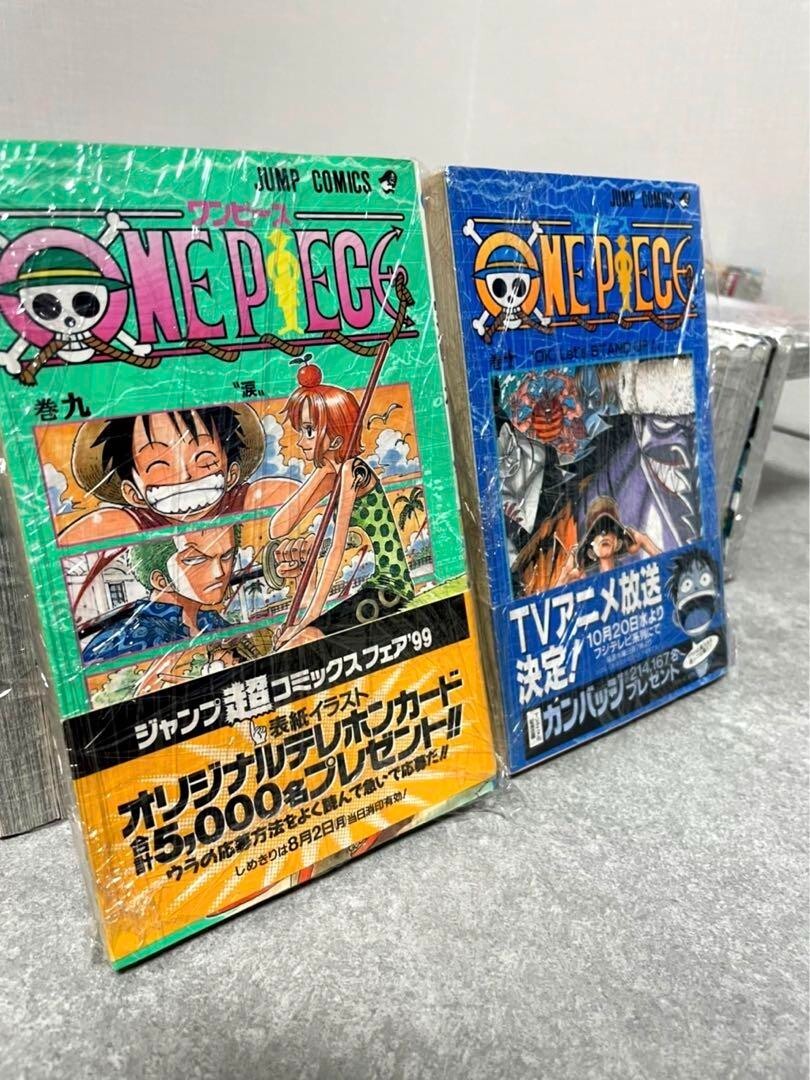 One Piece Full Set Manga 1-104 ALL 1st Prints First Printing with  not-for-sale