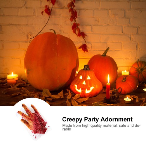 Simulazione Halloween Pattura Mano Organo Decorazioni Parti Corpo Finto - Foto 7 di 12