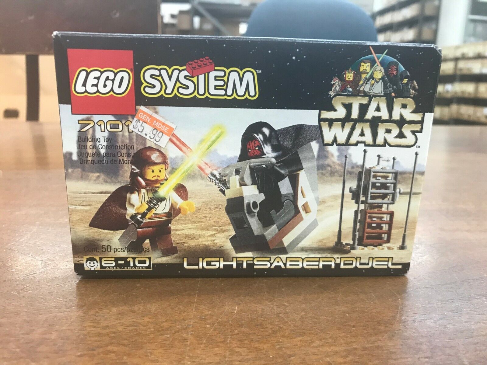 Lego Star Wars Lightsaber Duel (7101) NIB Mint Box