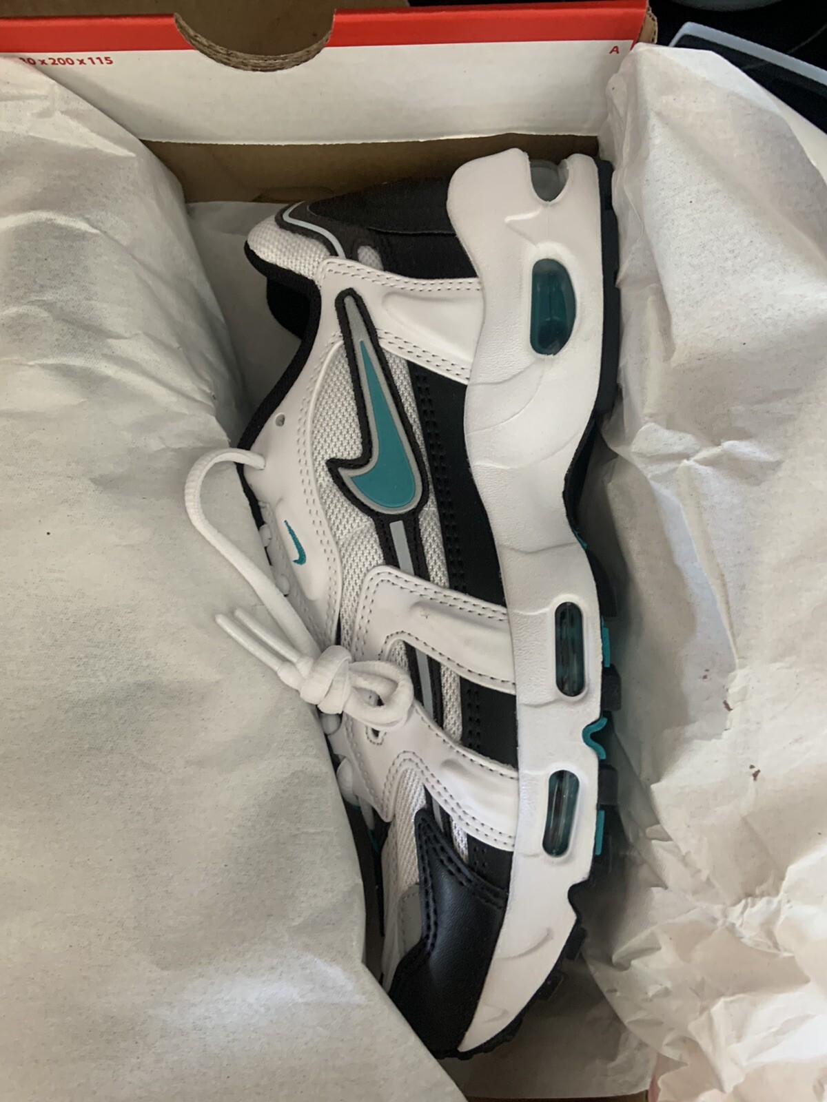 Nike Air Max 96 II- White/Mystic Teal 