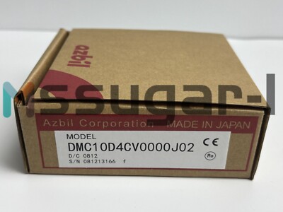 AZBIL DMC10D4CV0000J02 TEMPERATURE CONTROL MODULE .NEW IN BOX .DHL