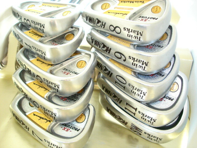 HONMA Twin Marks PROTUNE-SX FORGED Iron set 3-11-Sw TITANIUM HONMA Twin Marks PROTUNE-SX FORGED Iron set 3-11-Sw TITANIUM