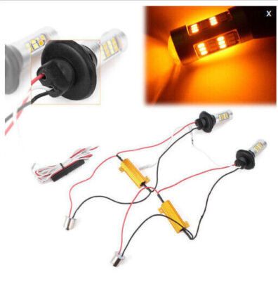 Dual-Color Switchback LED DRL Tagfahrlicht Blinker Lampe Leuchte Indicators