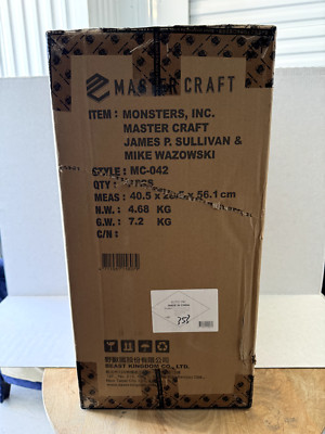Monsters, Inc. James P. Sullivan and Mike Wazowski MC-042 Master Craft Statue