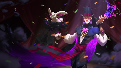 Anime battlerite men magic magician heterochromia blonde Custom Gaming Mat Desk