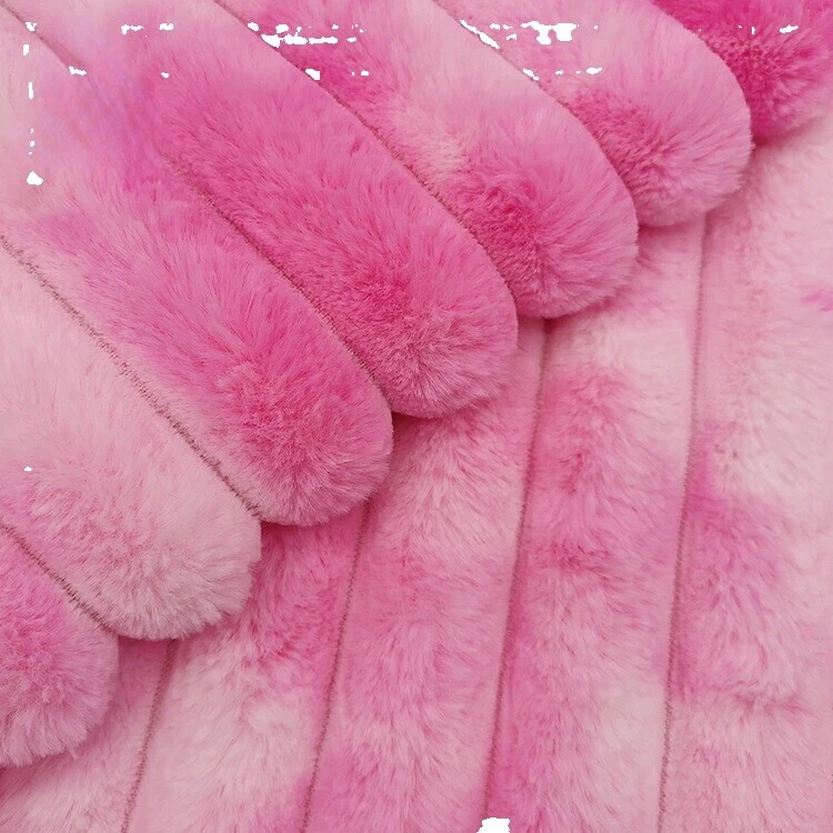 Faux Fur Fabric Multicolor