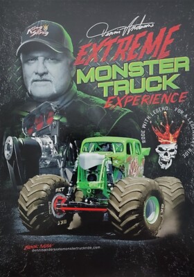 2023 Dennis Anderson ''King Sling'' Monster Truck PRI Show Monster Jam Hero Card