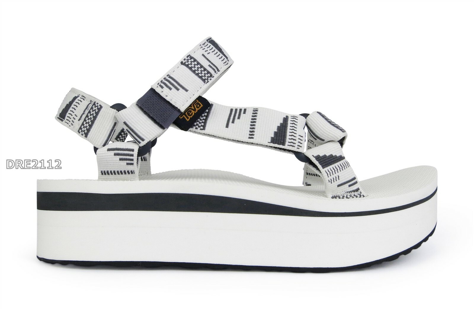 Teva Flatform Universal Chara Bright White Platform Sandals Womens Size 9  *NEW* | eBay