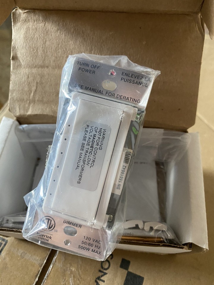 In  wall Dimmer Crestron CLW DELVEX E W S