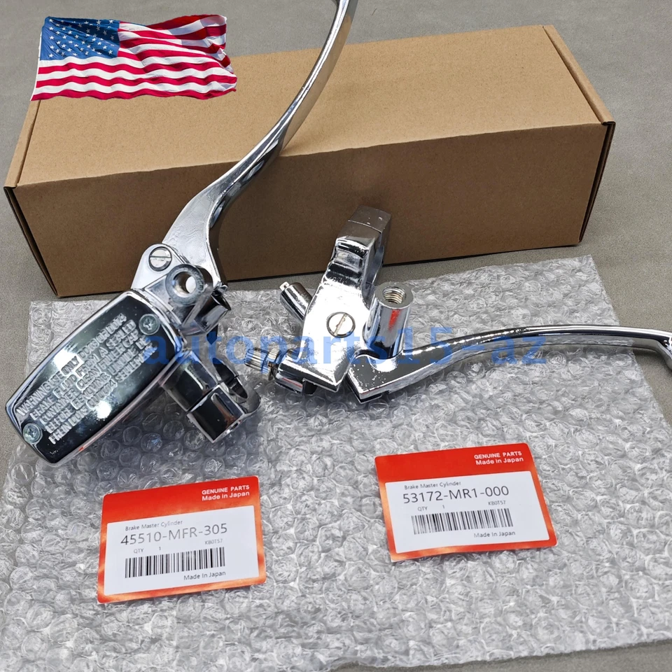 New Brake Master Cylinder Clutch Lever For Honda VT600/750 VT1100/1300 VTX1300 - Image 4 of 4