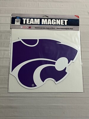 Kansas State Wildcats NCAA Car Magnet 12'' Fremont Die