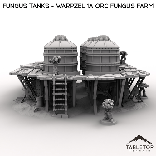 Fungus Tanks - Warpzel 1A Orc Fungus Farm - Wargaming Ork Terrain - Picture 4 of 7