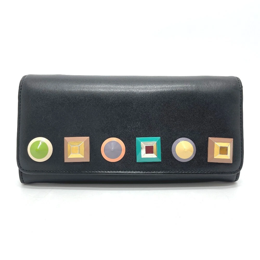 Pre-owned Fendi Continental Wallet on Chain