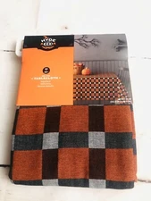 60” X 84 “Halloween Plaid Tablecloth - Hyde & EEK! Boutique
