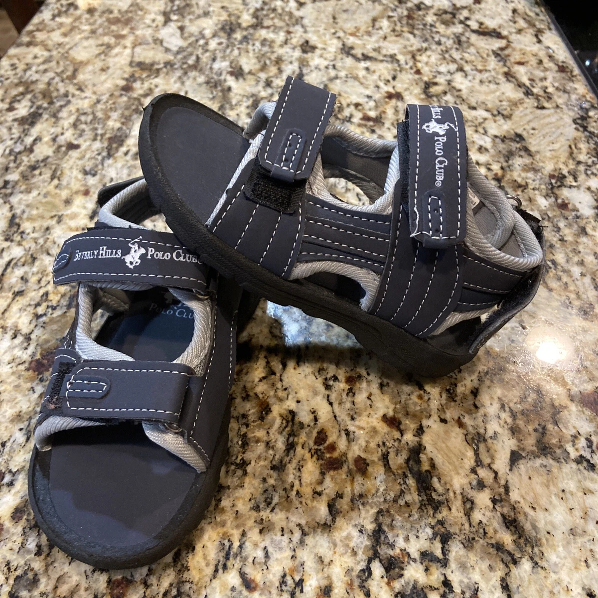 Boys top polo sandals