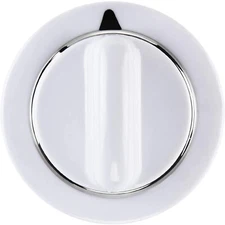 WE01X20374 Dryer Timer Control Knob White for GE  With Metal Cone