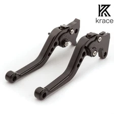 Krace Adjust Brake Clutch Lever Set For Kawasaki Z125 2017 2018 2019 2020 Short