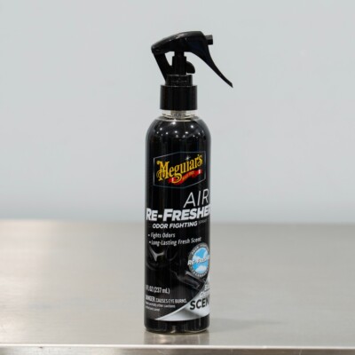 Meguiars Air Refresher Spray | Black Chrome Ice Scent 8oz