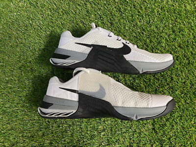 Nike Metcon 7 Crossfit Cross Training Gym Shoes White Black CZ8281-100 Men 7 NEW Nike Metcon 7 Crossfit Cross Training Gym Shoes White Black  main image 2