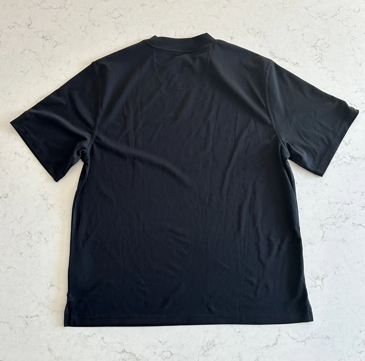 Men's short sleeve store mock turtleneck golf shirts
