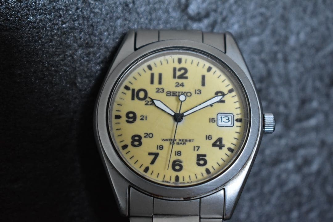 Seiko 7N42-8260 Military Luminous Quartz Original Ste… - Gem