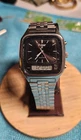 Vintage Pulsar by Seiko Analog/Digital Watch 401232 32mm Stanley Steel
