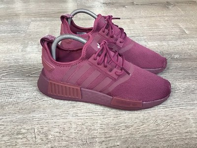 Adidas NMD R1 W Victory Crimson Womens Size Maroon Knit Shoes GX8384  sneakers