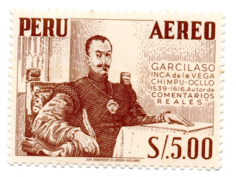 Perú 1949, Inca Garcilaso de la Vega "Royal Comments",  1539-1616, accept offers