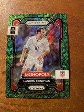 2026 Panini Prizm Monopoly FIFA World Cup #48 Landon Donovan Green Wave USA