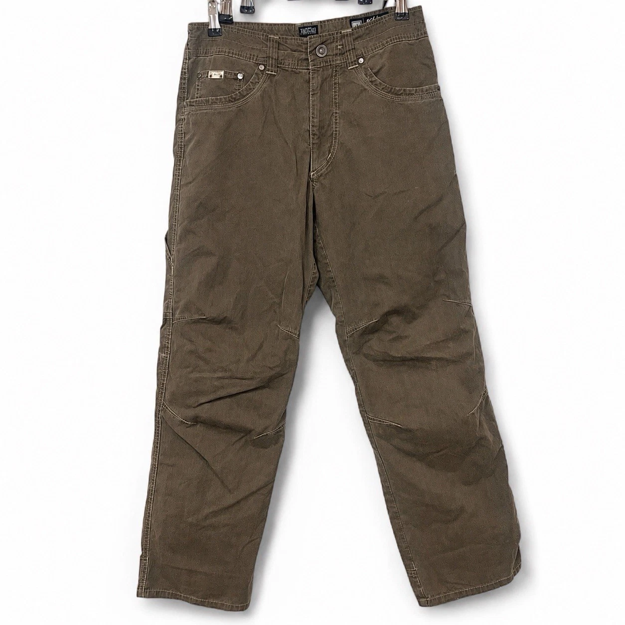 Kuhl Pants Mens 30x30 Olive Green Revolver Uberkuhl Hiking Outdoor Utility Trail