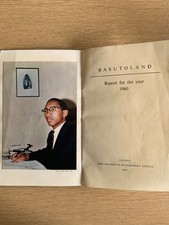 Basutoland. Report for the Year 1960. HMSO for the Colonial Office.