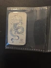 1 troy oz silver bar Perth Dragon 2025