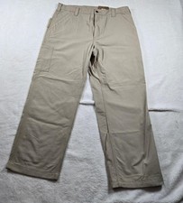 Carhartt Men's Canvas Dungaree Work Pants Tan Khaki 38x30 NWT