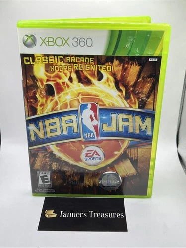 NBA Jam (Microsoft Xbox 360, 2010) Complete/CIB Tested Working Check Pics