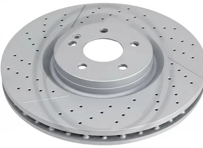 2x Disque de frein rainuré/perforé 18601 A.B.S. pour MERCEDES-BENZ CLA Coupé - Photo 1/4