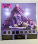 MADONNA CONFESSIONS II TRANSLUCENT PINK 2LP VINYL w/ POSTER & COAT CHECK TAG