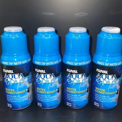Fluval  Aqua Plus Water Aquarium Conditioner  (4) Formerly with herbal extracts