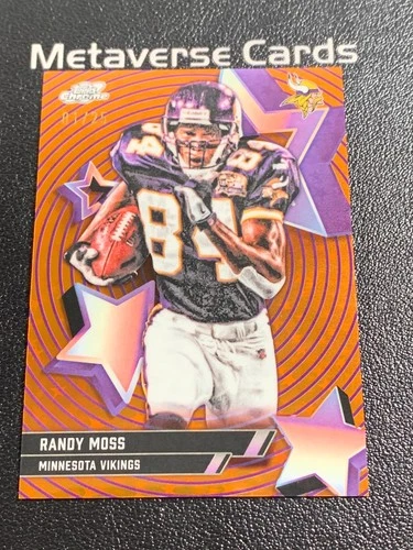 2025 Topps Cosmic Chrome Randy Moss Base (RAW)