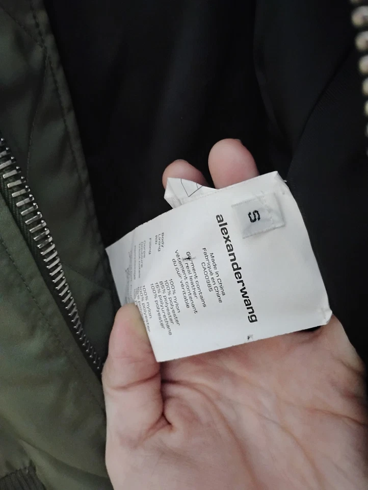 Alexander Wang Bomber Jacket Size S - Image 4 of 4