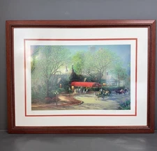 Alexander Chen Tavern on the Green Central Park NY Screenprint 351/2250 Framed