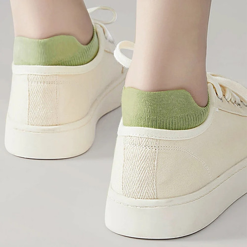 10 Pairs Women Socks Summer High Quality Comfy Casual Ankle Sock Simple - Picture 5 of 10