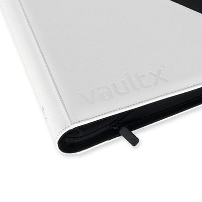 Vault X Exo-Tec Zip Binder XXL SV10.5 16 Pocket Black Bolt White