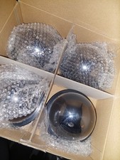 4 Pack Dummy Camera Fake Security Dome Camera with Flashing LED Light